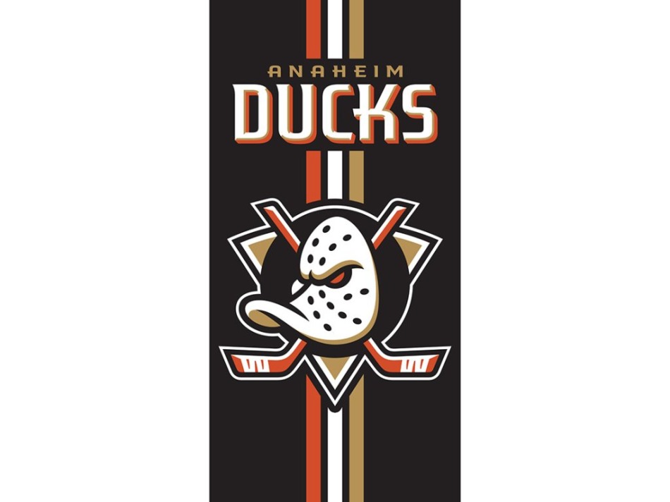 Anaheim Ducks plážová osuška Prestige - Anaheim Ducks povlečení, ručníky, deky