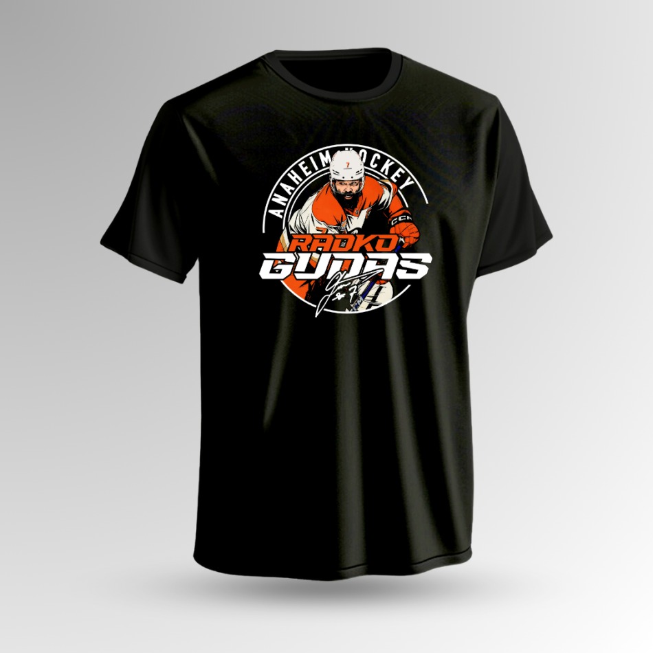 Anaheim Ducks pánské tričko Radko Gudas #7 Town Exclusive Collection - Anaheim Ducks trička, polo trička, košile
