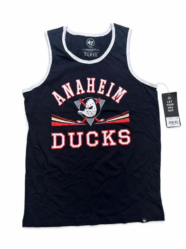 Anaheim Ducks pánské tílko NHL Orange Tank