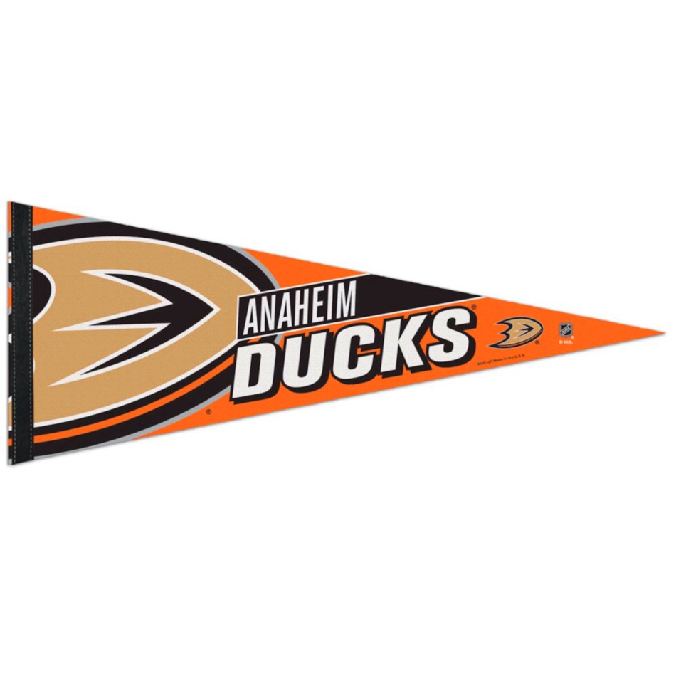 Anaheim Ducks vlajka Premium Pennant - Anaheim Ducks vlajky, plakáty