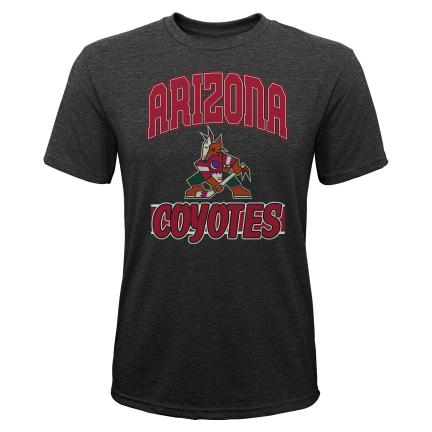 Arizona Coyotes dětské tričko All Time Great Triblend black - Arizona Coyotes dětské oblečení