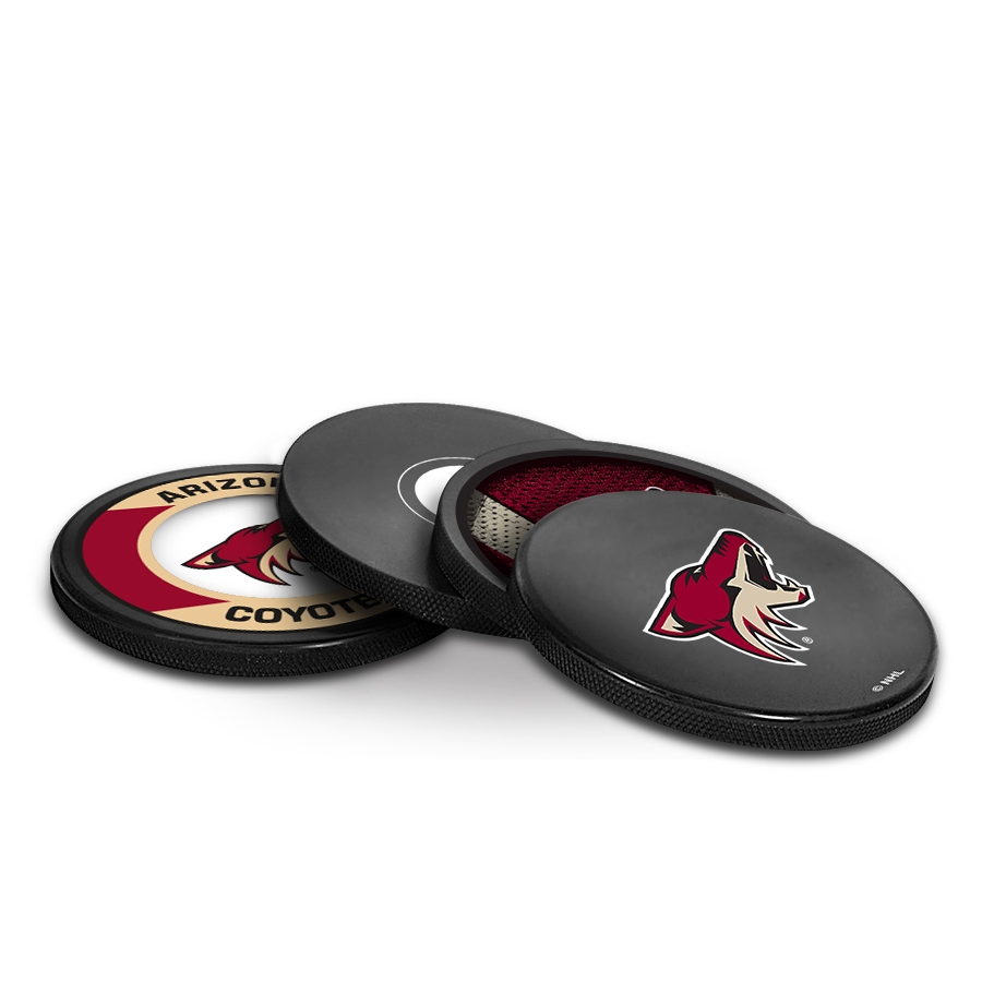 Arizona Coyotes puk Coaster - Arizona Coyotes hokejové vybavení