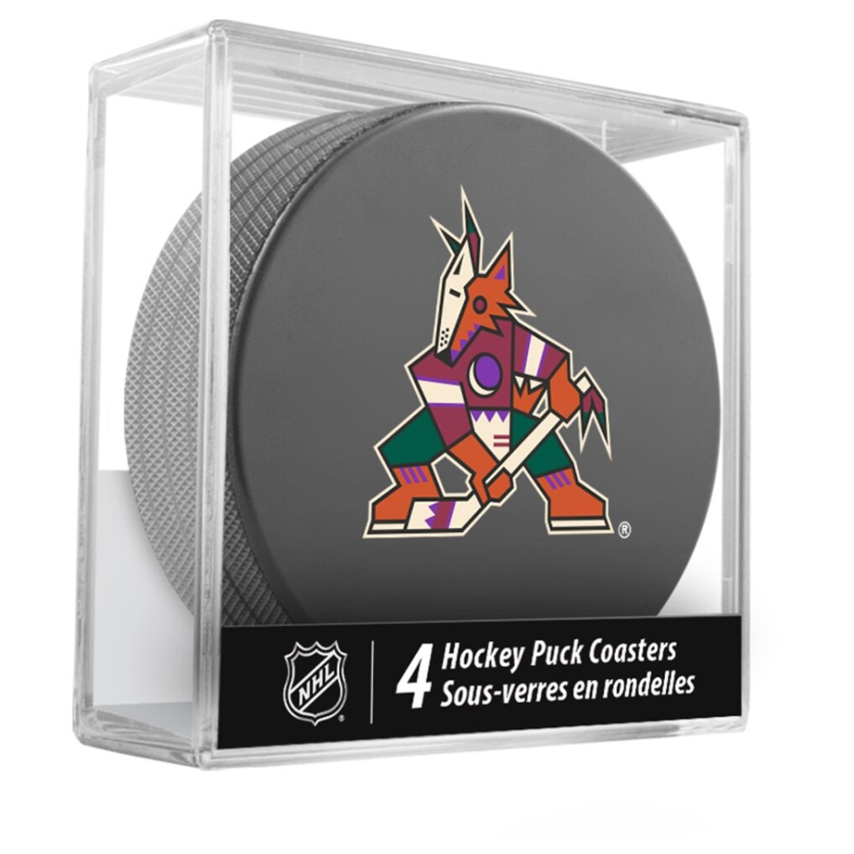 Arizona Coyotes puk Coaster Alternate Logo - Arizona Coyotes hokejové vybavení
