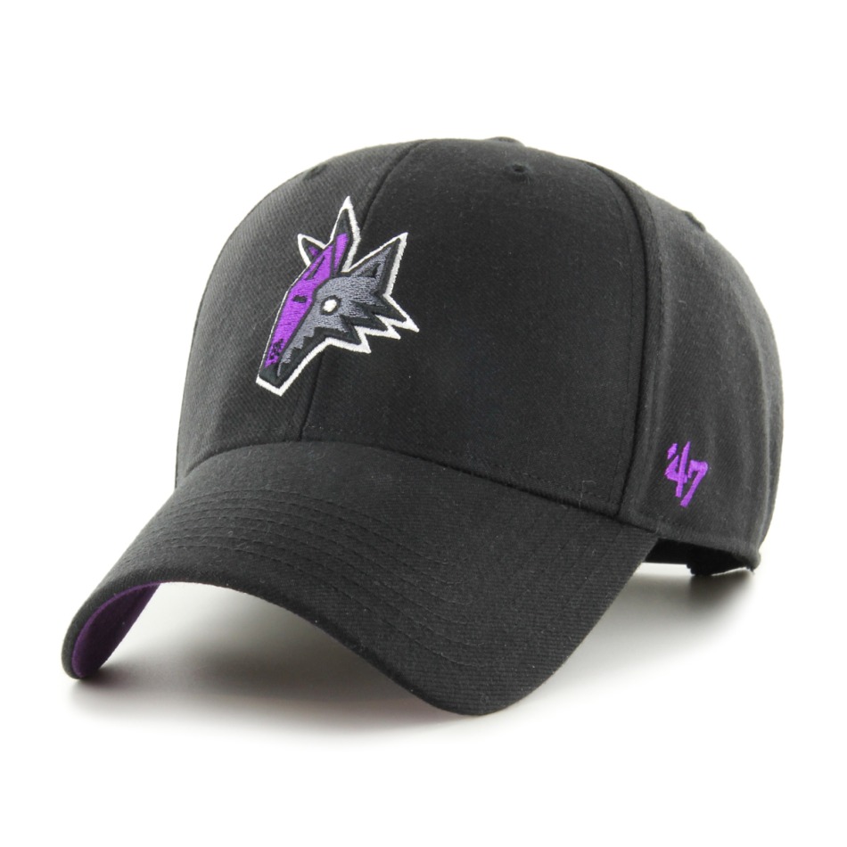 Arizona Coyotes čepice baseballová kšiltovka Sure Shot Snapback 47 MVP NHL black - Arizona Coyotes kšiltovky, čepice, rukavice