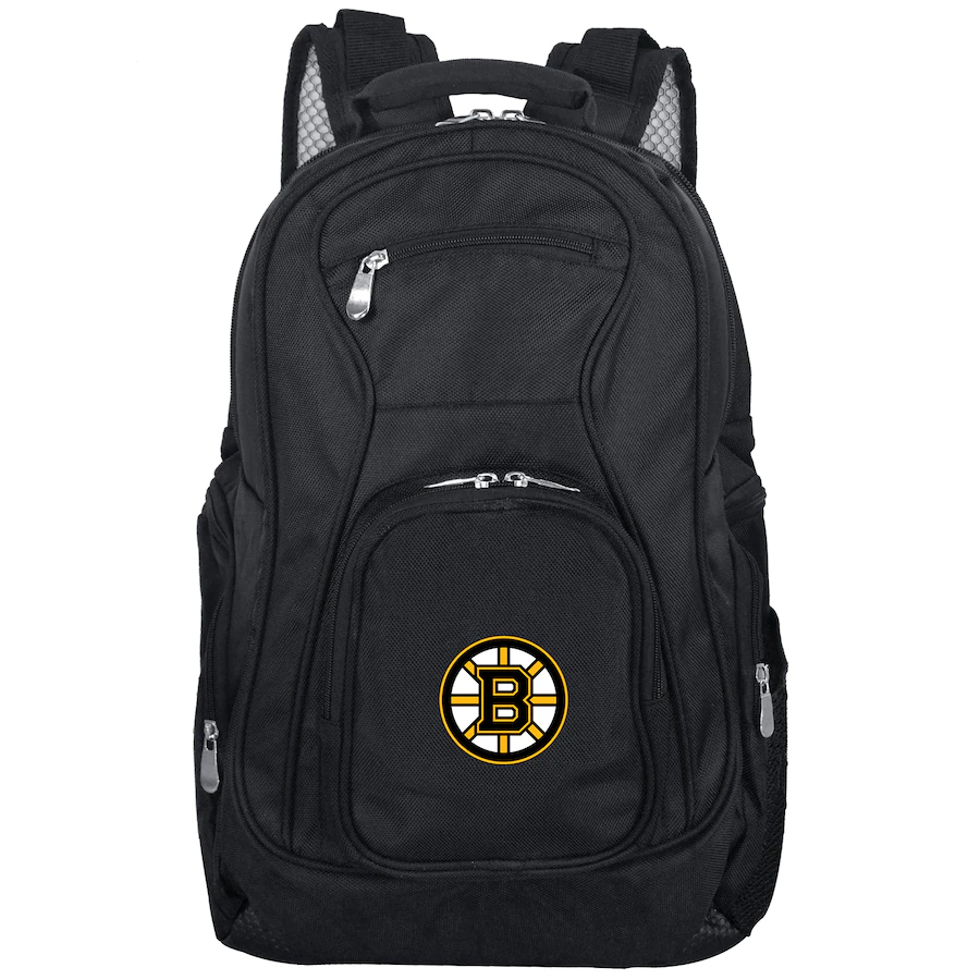 Boston Bruins batoh na záda Laptop Travel Backpack - Black - Boston Bruins batohy, tašky, vaky