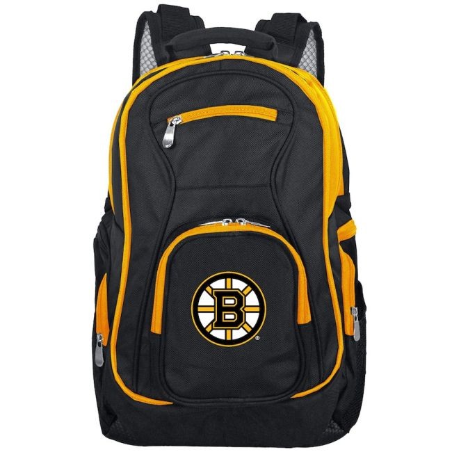 Batoh Trim Color Laptop Backpack Bruins - Boston Bruins Batohy