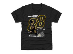 Boston Bruins dětské tričko David Pastrnak #88 OUTLINE 500 Level
