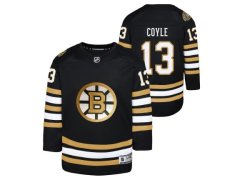 Boston Bruins dětský hokejový dres Charlie Coyle 13 black 100th Anniversary Premier Breakaway Jersey
