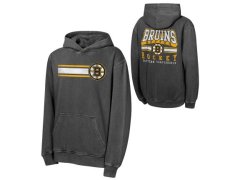 Boston Bruins dětská mikina s&nbsp;kapucí Cross Fade Pigment Dyed Gw Hd