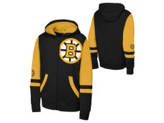 Boston Bruins dětská mikina s kapucí Face Off Fz Flc Hd