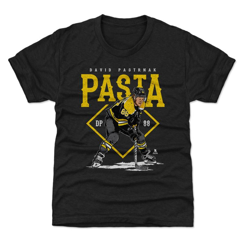 Boston Bruins dětské tričko David Pastrnak #88 Pasta WHT 500 Level - Boston Bruins dětské oblečení