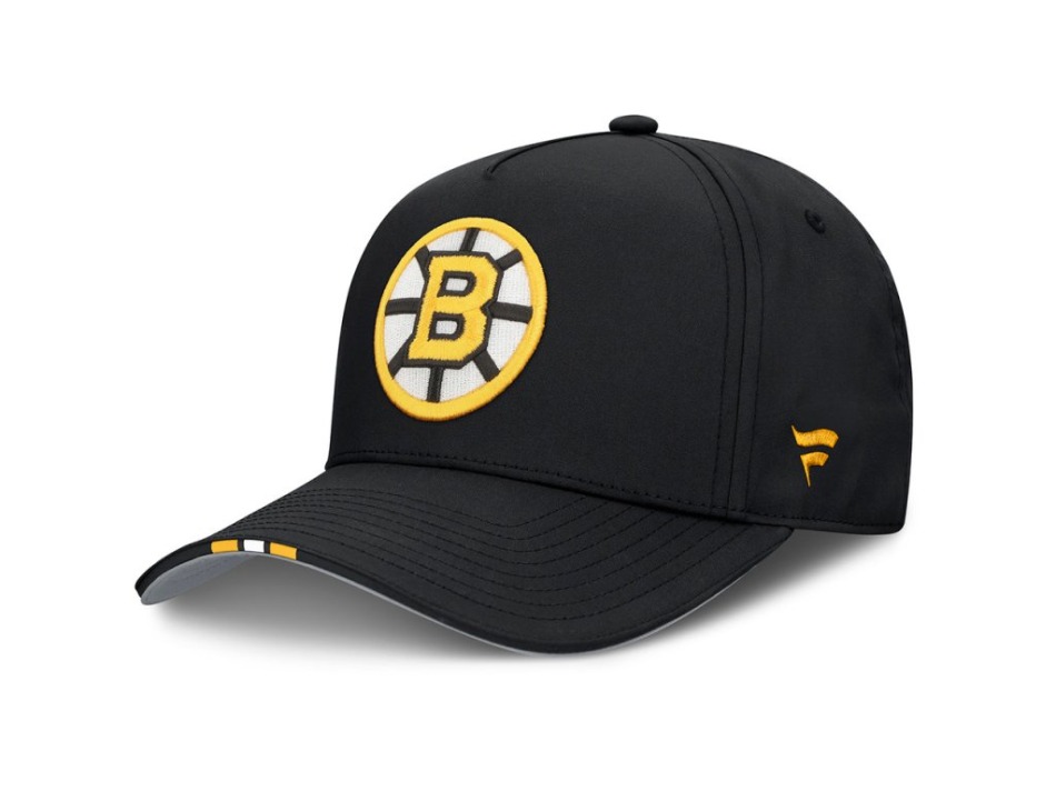 Boston Bruins čepice baseballová kšiltovka Draft Podium Hat