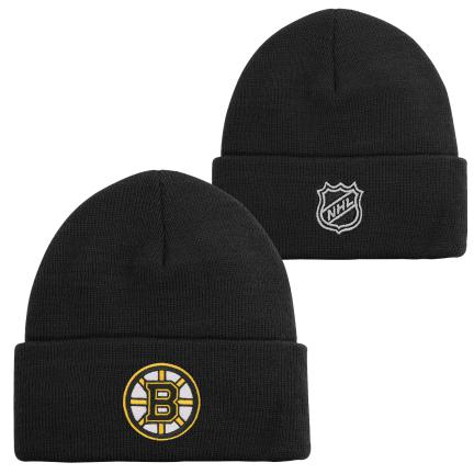 Boston Bruins dětská zimní čepice Cuffed Knit - Boston Bruins dětské oblečení