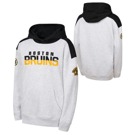 Boston Bruins dětská mikina s&nbsp;kapucí Elite Defense Clrbld Hd - Boston Bruins dětské oblečení