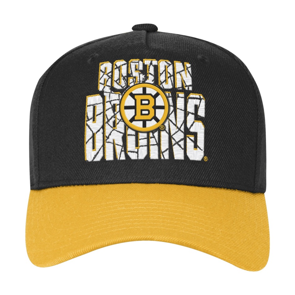 Boston Bruins dětská čepice baseballová kšiltovka NHL Icebound Pro Crown