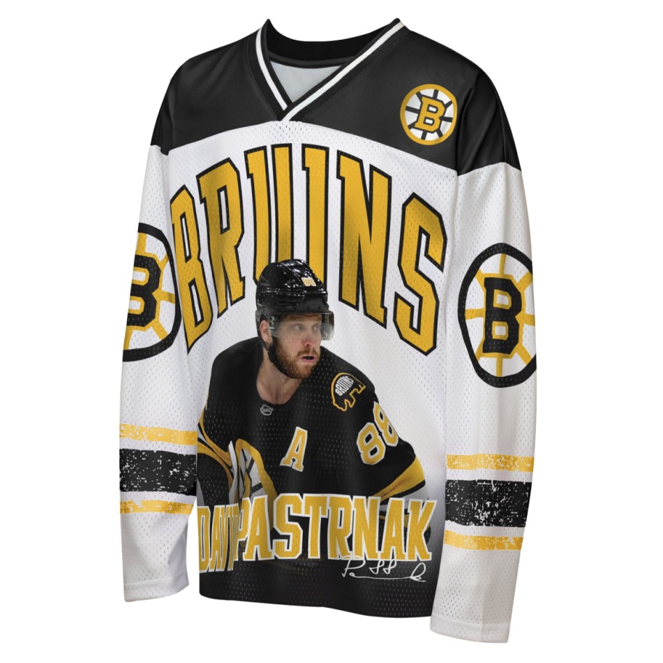 Boston Bruins dětské tričko NHL Player Polyester Top - Boston Bruins dětské oblečení
