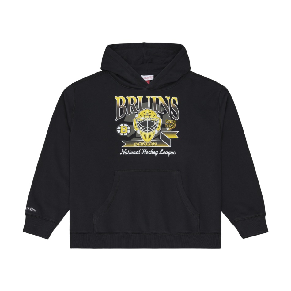 Boston Bruins pánská mikina s&nbsp;kapucí NHL Street Graphics Core Hoodie - Boston Bruins dětské oblečení