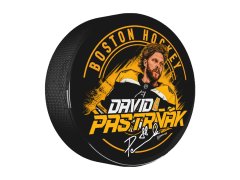 Boston Bruins puk David Pastrňák #88 Town Exclusive Collection