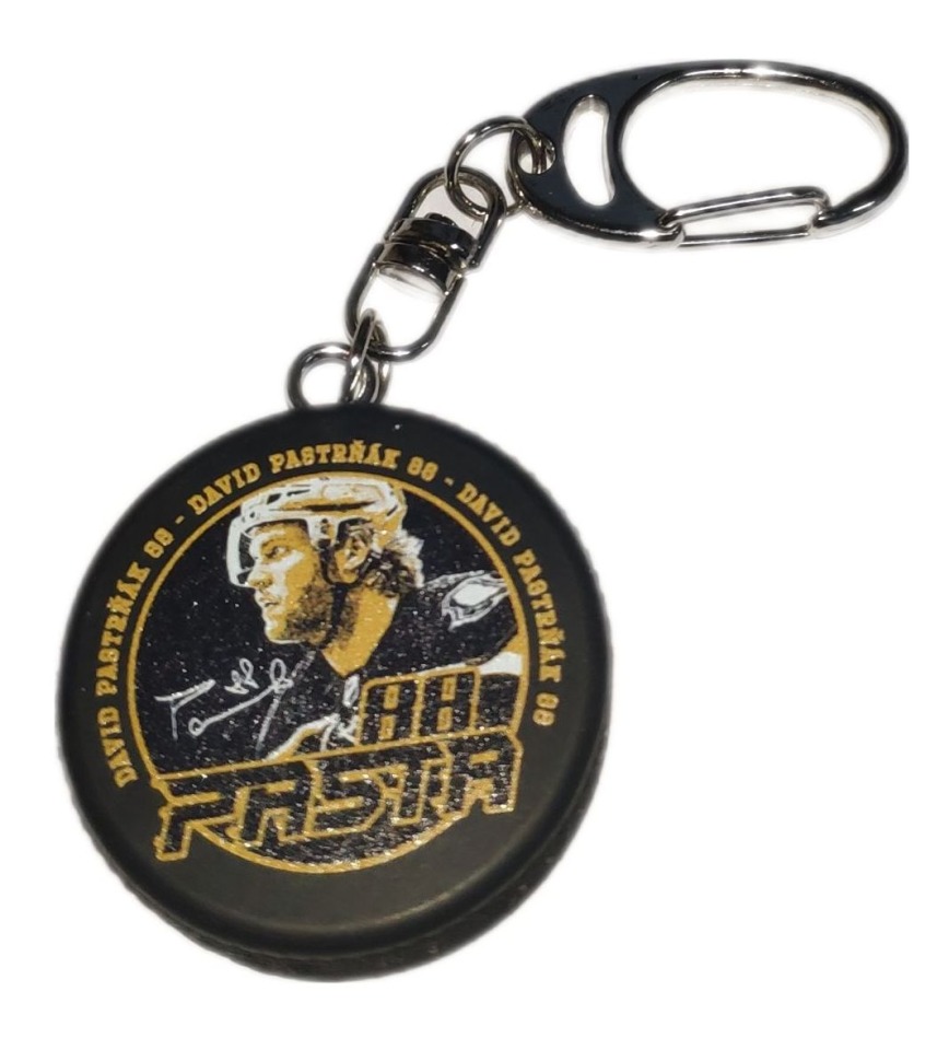 Boston Bruins přívěšek na klíče David Pastrňák #88 Exclusive Collection