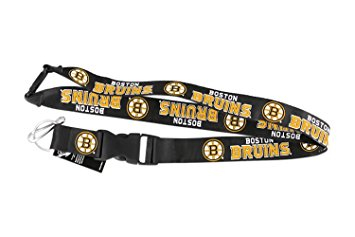 Boston Bruins klíčenka na krk Team Lanyard Multicolor - Boston Bruins klíčenky, náramky, šperky