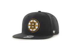 Boston Bruins čepice flat kšiltovka No Shot 47 CAPTAIN NHL black