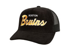Boston Bruins čepice baseballová kšiltovka NHL Times Up Trucker black