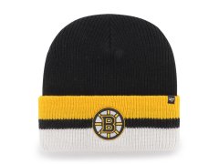 Boston Bruins zimní čepice Split Cuff 47 CUFF KNIT Black