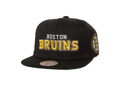 Boston Bruins čepice flat kšiltovka NHL Triple Play Snapback