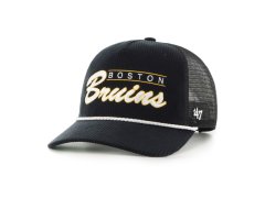 Boston Bruins čepice baseballová kšiltovka Double Header Mesh 47 HITCH RF black