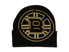 Boston Bruins zimní čepice Line Light Knit black