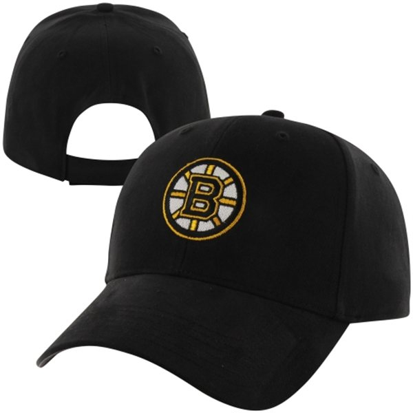 Boston Bruins čepice baseballová kšiltovka Basic black - Boston Bruins kšiltovky, čepice, rukavice
