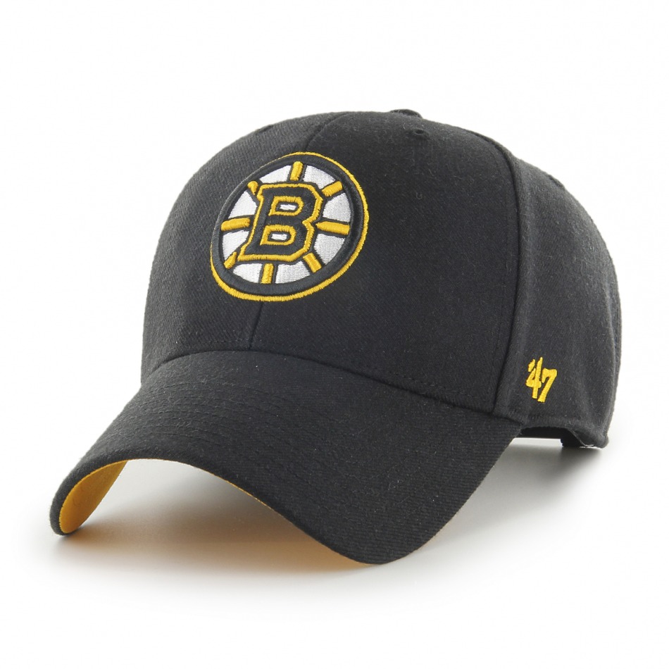Boston Bruins čepice baseballová kšiltovka Ballpark Snap 47 MVP NHL black - Boston Bruins kšiltovky, čepice, rukavice