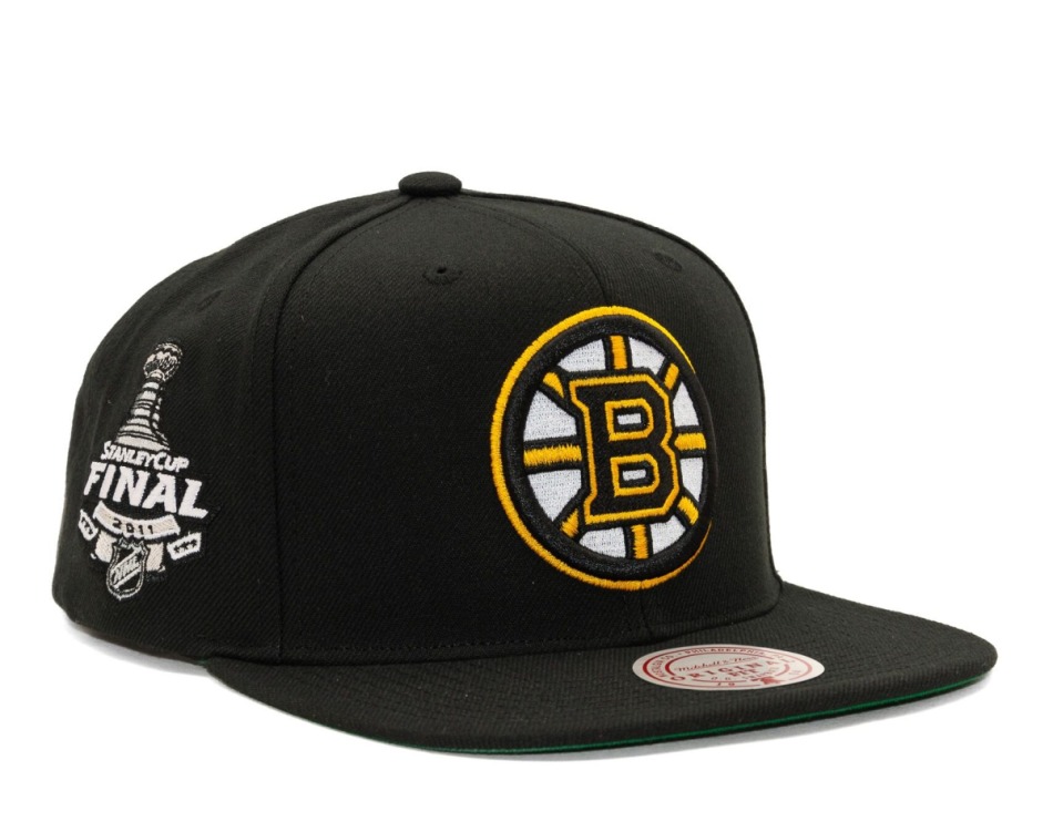Boston Bruins čepice flat kšiltovka Top Spot Snapback - Boston Bruins kšiltovky, čepice, rukavice