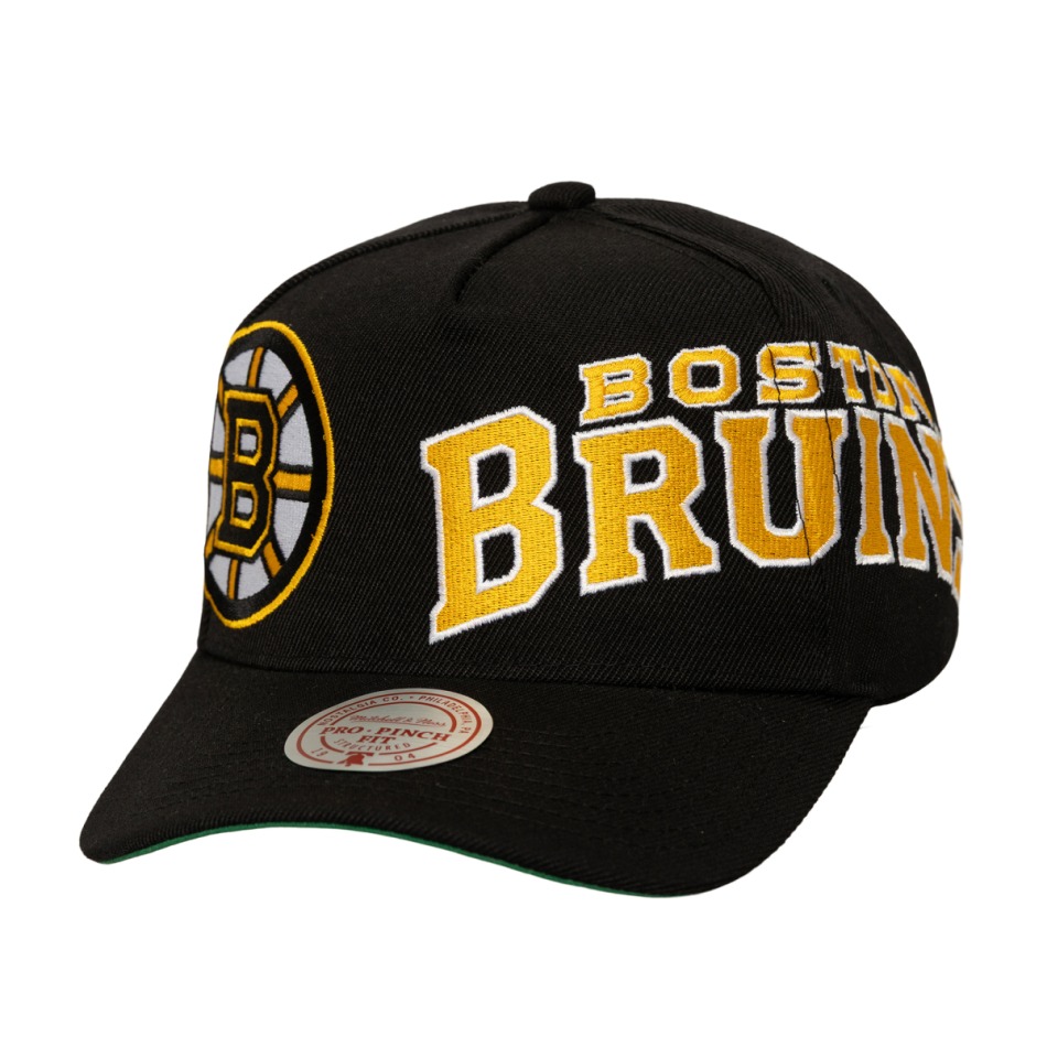Boston Bruins čepice baseballová kšiltovka Busted Pro Snapback black - Boston Bruins kšiltovky, čepice, rukavice