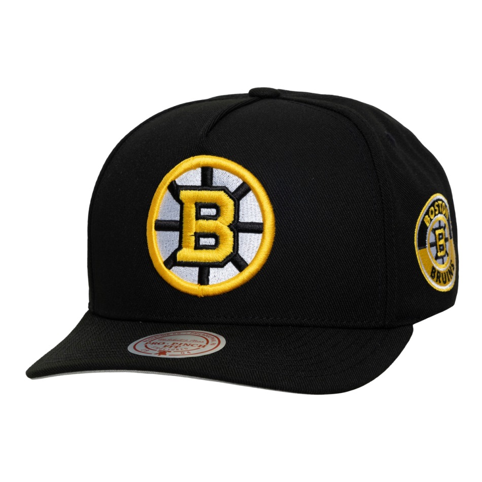 Boston Bruins čepice baseballová kšiltovka Double Clutch Pro Snapback - Boston Bruins kšiltovky, čepice, rukavice