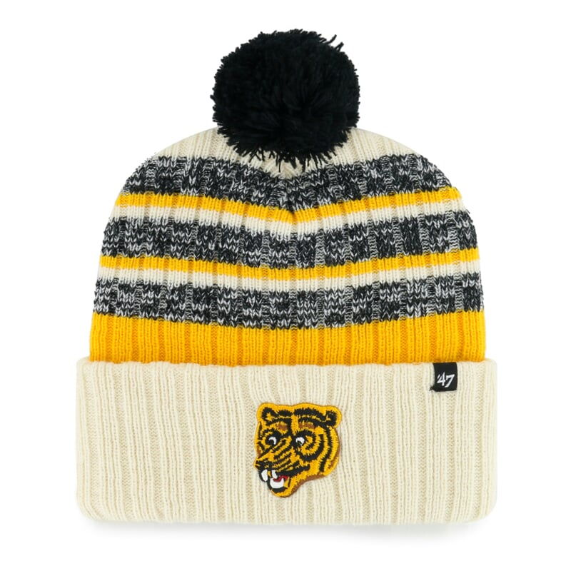 Boston Bruins zimní čepice Tavern 47 CUFF KNIT Natural - Boston Bruins kšiltovky, čepice, rukavice