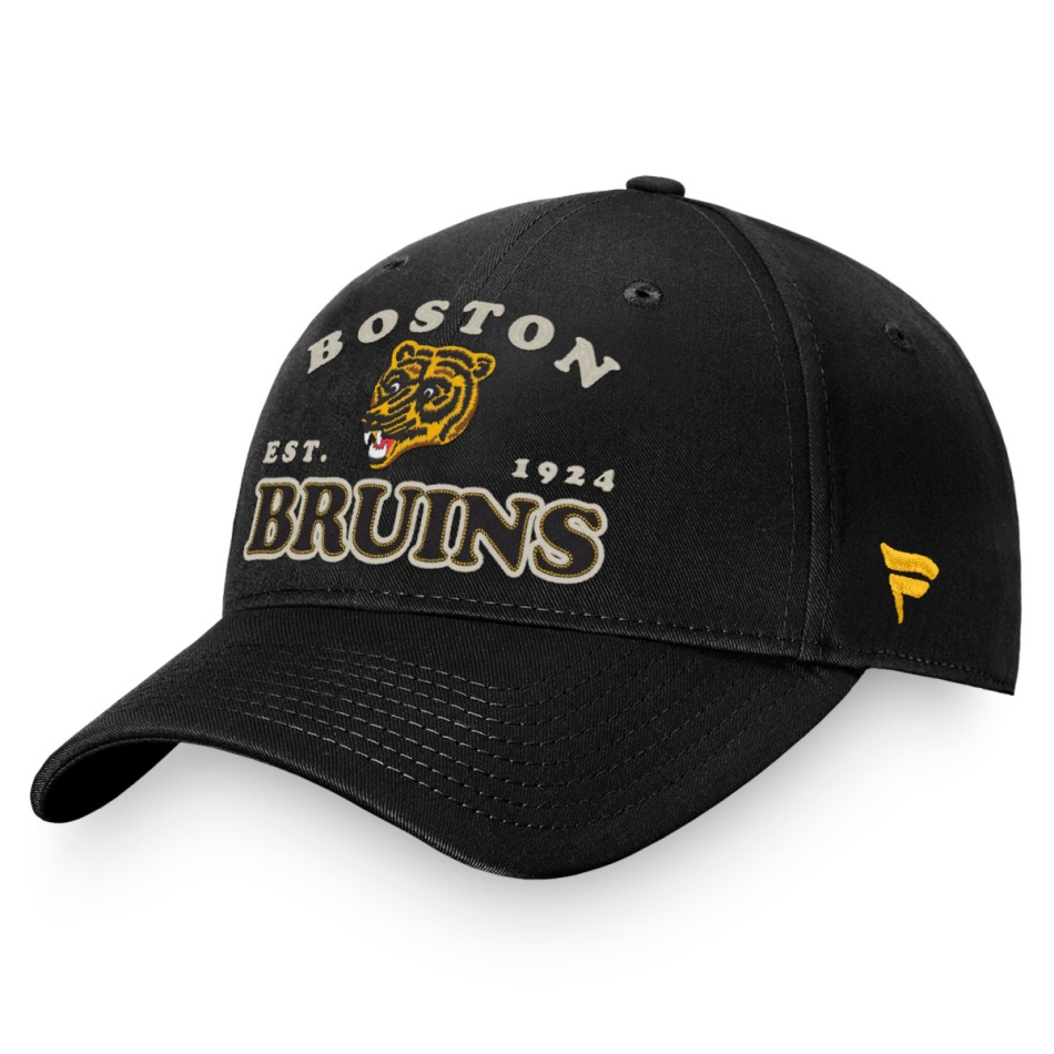Boston Bruins čepice baseballová kšiltovka Heritage Unstructured Adjustable - Boston Bruins kšiltovky, čepice, rukavice