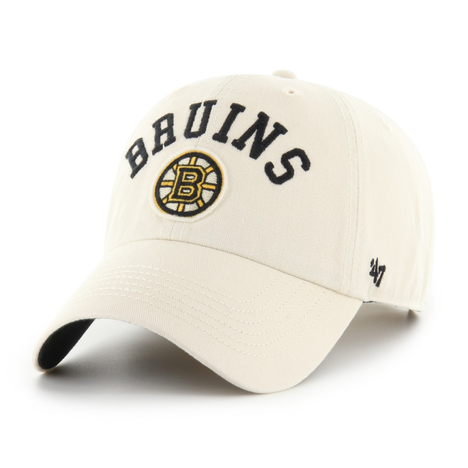 Boston Bruins čepice baseballová kšiltovka Clubhouse Faber ’47 Clean Up - Boston Bruins kšiltovky, čepice, rukavice