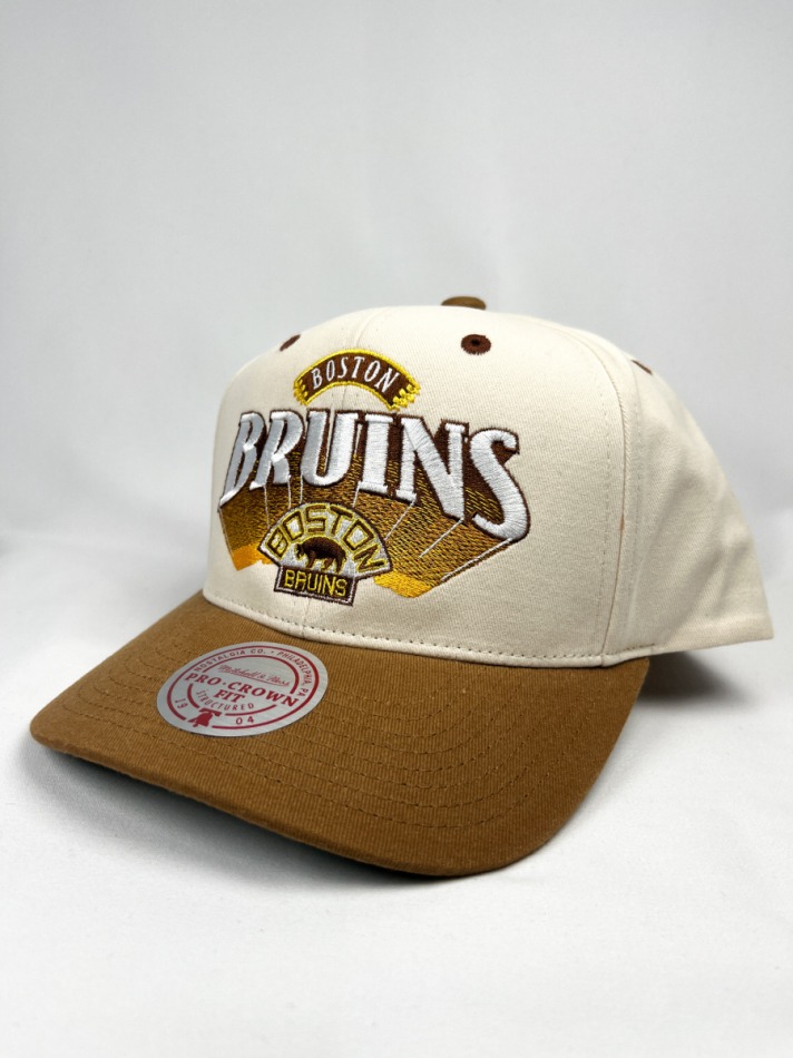 Boston Bruins čepice baseballová kšiltovka Horizon Pro Snapback Vntg - Boston Bruins kšiltovky, čepice, rukavice