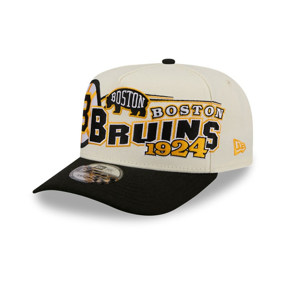 Boston Bruins čepice baseballová kšiltovka NEW ERA 950AF Classic - Boston Bruins kšiltovky, čepice, rukavice