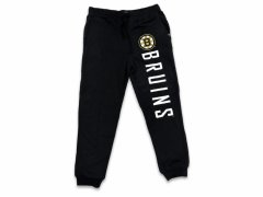 Boston Bruins pánské tepláky NHL Headline Pants Letter black