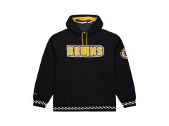 Boston Bruins pánská mikina s&nbsp;kapucí Playmaker Fleece Hoodie Vintage Logo