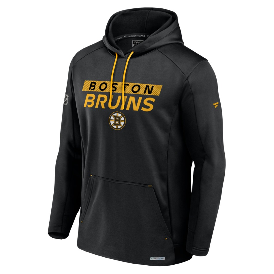 Boston Bruins pánská mikina s&nbsp;kapucí AP Rink Poly Fleece Pullover Hood - Boston Bruins mikiny, bundy, kalhoty
