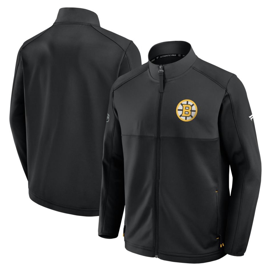 Boston Bruins pánská bunda Authentic Pro Rink Poly Fleece FZ