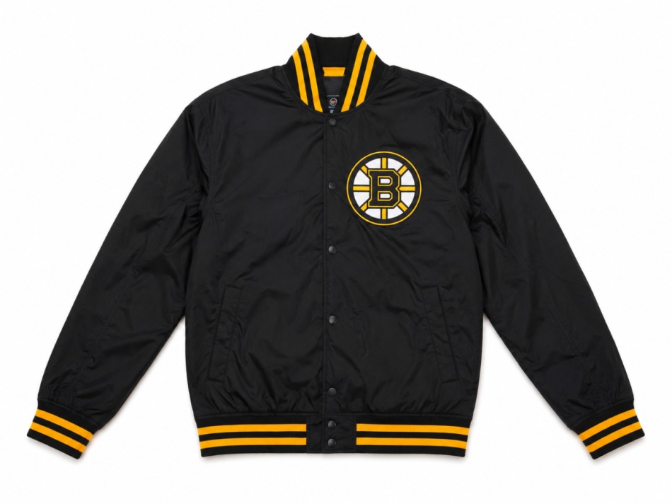 Boston Bruins pánská bunda NHL Drift Track black