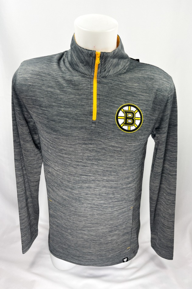 Boston Bruins pánská mikina Quarter Zip - Boston Bruins mikiny, bundy, kalhoty