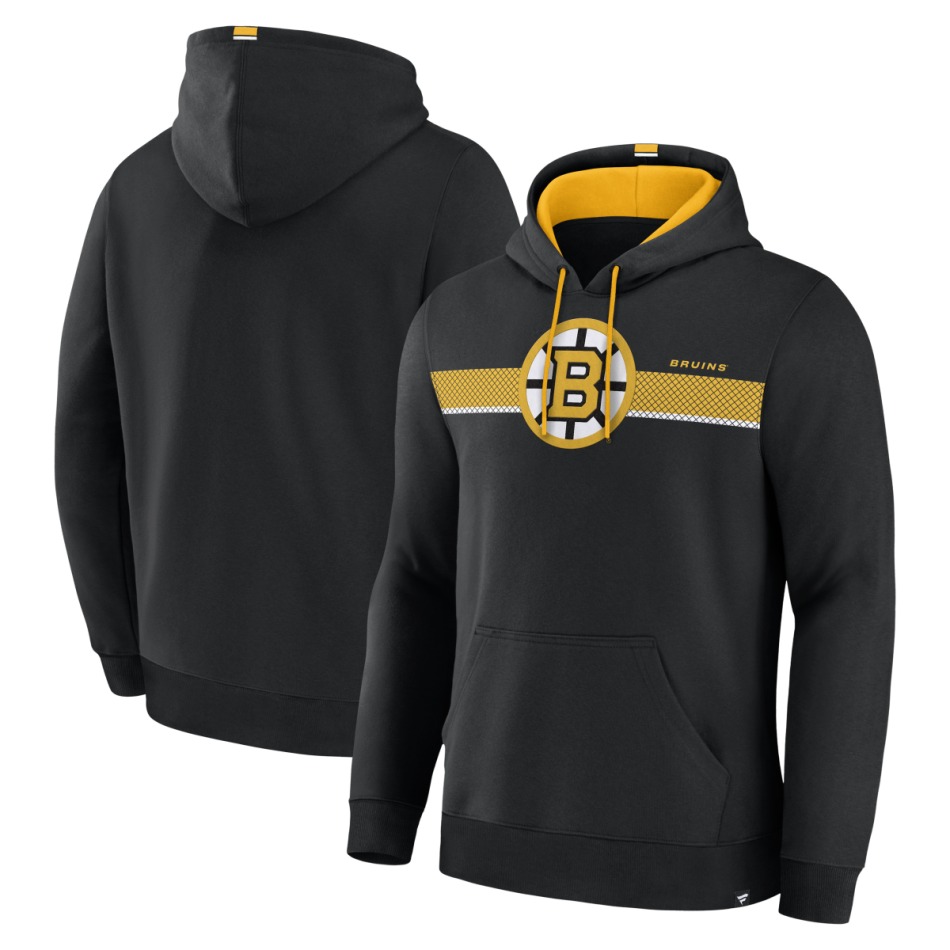 Boston Bruins pánská mikina s kapucí Wrist Shot
