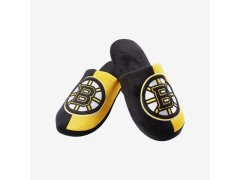 Boston Bruins pánské pantofle Logo Staycation Slipper