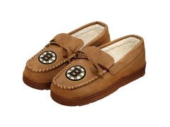 Boston Bruins pantofle NHL Moccasin Slipper
