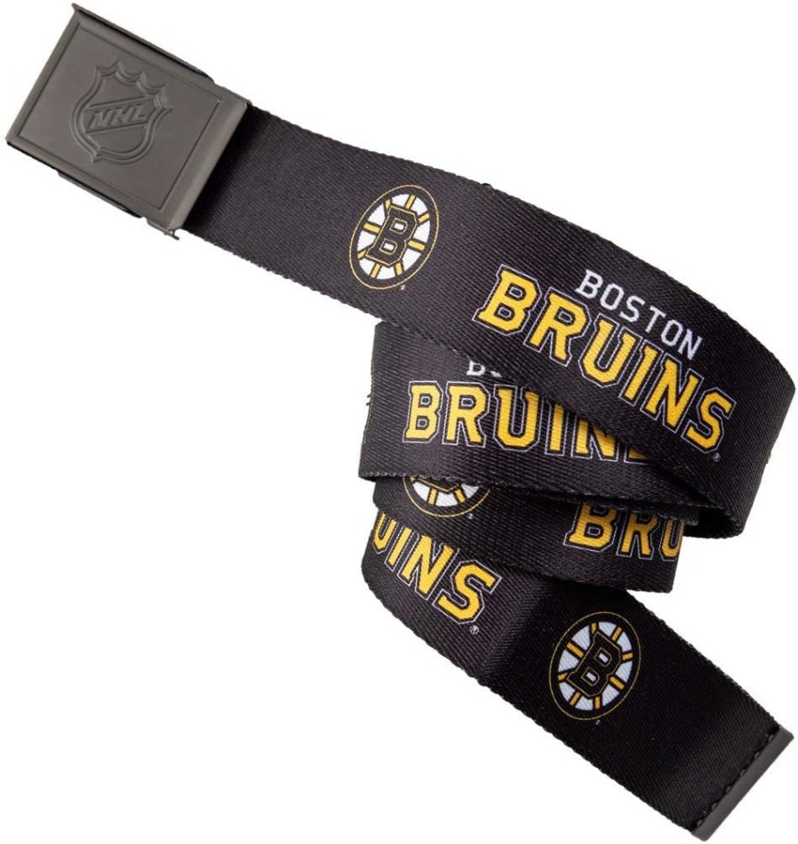 Boston Bruins kožený opasek Guertel one size - Boston Bruins ostatní modní doplňky